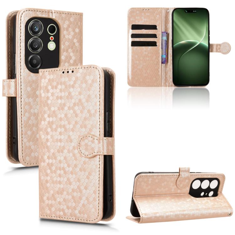 Honeycomb Dot Texture Leather Phone Case, For Tecno Spark 50 5G, For Tecno Pova Curve 2 5G, For Tecno Spark 50 4G, For Tecno Camon 50 Pro 4G, For Tecno Camon 50 4G, For Tenco Spark Go 3, For Tenco Spark Slim 4G / Pova Slim 5G, For Tecno Spark 40C      ...