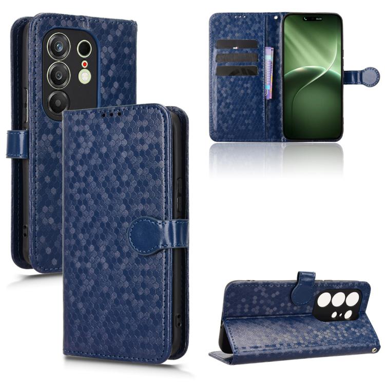 Honeycomb Dot Texture Leather Phone Case, For Tecno Spark 50 5G, For Tecno Pova Curve 2 5G, For Tecno Spark 50 4G, For Tecno Camon 50 Pro 4G, For Tecno Camon 50 4G, For Tenco Spark Go 3, For Tenco Spark Slim 4G / Pova Slim 5G, For Tecno Spark 40C      ...