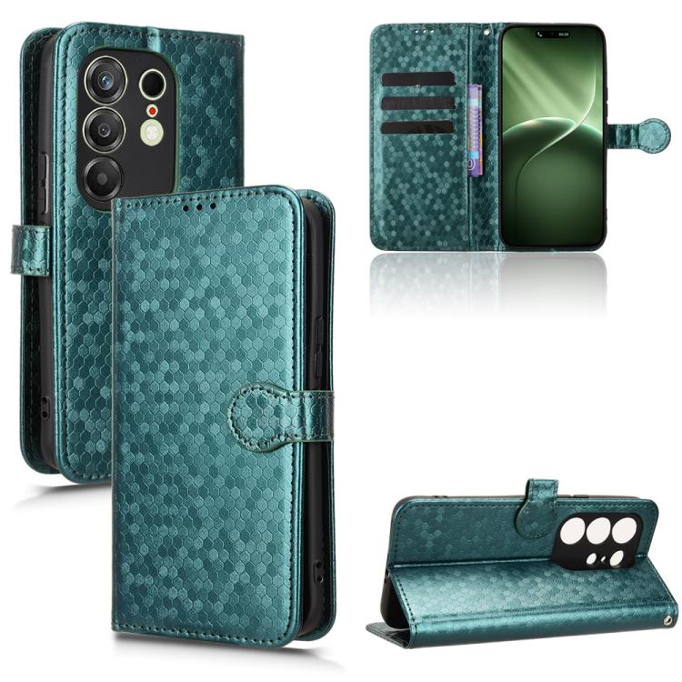 Honeycomb Dot Texture Leather Phone Case, For Tecno Spark 50 5G, For Tecno Pova Curve 2 5G, For Tecno Spark 50 4G, For Tecno Camon 50 Pro 4G, For Tecno Camon 50 4G, For Tenco Spark Go 3, For Tenco Spark Slim 4G / Pova Slim 5G, For Tecno Spark 40C      ...