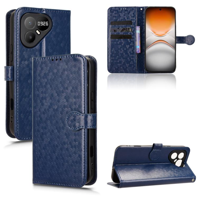 Honeycomb Dot Texture Leather Phone Case, For Tecno Spark 50 Pro 4G, For Tecno Pova 8 Pro 5G, For Tecno Pova 8 5G, For Tecno Spark 50 5G, For Tecno Pova Curve 2 5G, For Tecno Spark 50 4G, For Tecno Camon 50 Pro 4G, For Tecno Camon 50 4G                ...