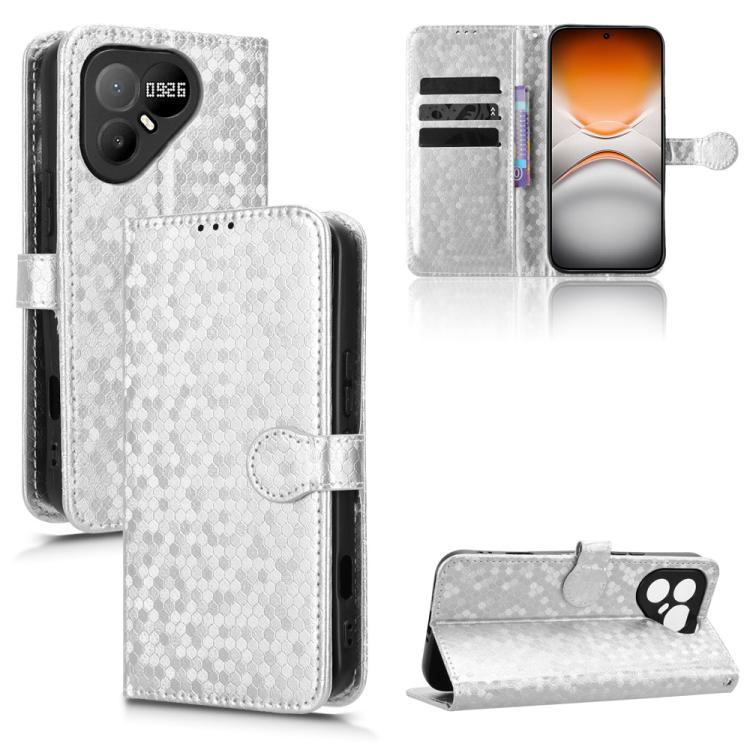 Honeycomb Dot Texture Leather Phone Case, For Tecno Spark 50 Pro 4G, For Tecno Pova 8 Pro 5G, For Tecno Pova 8 5G, For Tecno Spark 50 5G, For Tecno Pova Curve 2 5G, For Tecno Spark 50 4G, For Tecno Camon 50 Pro 4G, For Tecno Camon 50 4G                ...