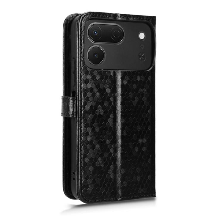 Honeycomb Dot Texture Leather Phone Case, For Tecno Spark 50 Pro 4G, For Tecno Pova 8 Pro 5G, For Tecno Pova 8 5G, For Tecno Spark 50 5G, For Tecno Pova Curve 2 5G, For Tecno Spark 50 4G, For Tecno Camon 50 Pro 4G, For Tecno Camon 50 4G                ...