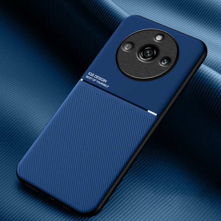 Classic Tilt Strip Grain Magnetic PC Hybrid TPU Phone Case, For Realme 12+, For Realme 12 Pro / 12 Pro+, For Realme C67 4G, For Realme 11 4G Global, For Realme 11 Pro / 11 Pro+