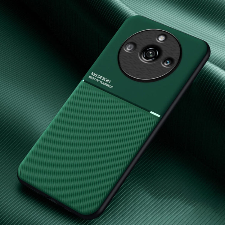 Classic Tilt Strip Grain Magnetic PC Hybrid TPU Phone Case, For Realme 12+, For Realme 12 Pro / 12 Pro+, For Realme C67 4G, For Realme 11 4G Global, For Realme 11 Pro / 11 Pro+