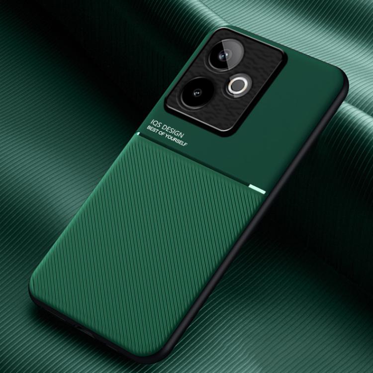 Classic Tilt Strip Grain Magnetic PC Hybrid TPU Phone Case, For Realme C85 4G / 5G / 15x 5G India, For Realme 16 Pro+ 5G, For Realme 16 Pro 5G, For Realme GT 8 Pro Global, For Realme C85 Pro 4G, For Realme C71 4G, For Realme GT 7 Global, For Realme 14 ...