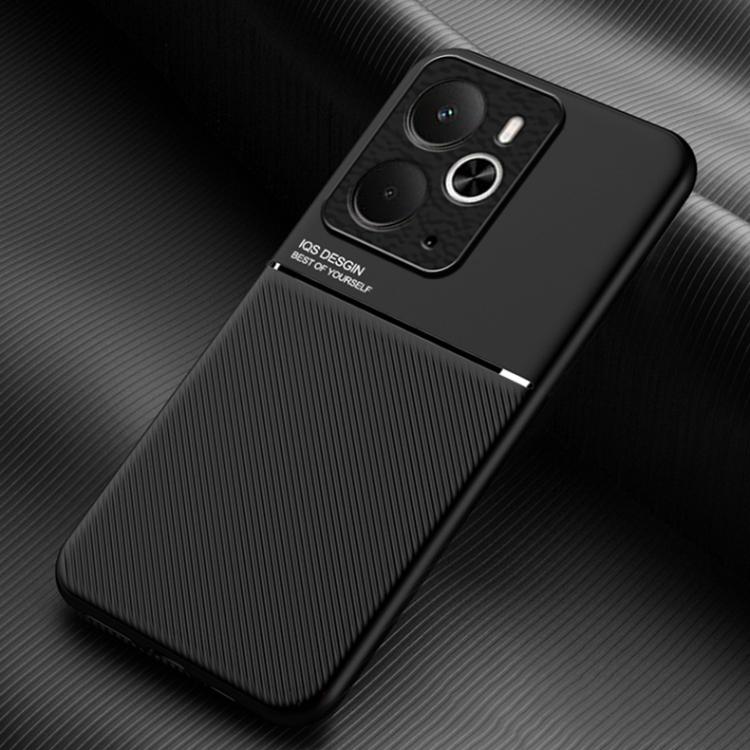 Classic Tilt Strip Grain Magnetic PC Hybrid TPU Phone Case, For Realme C85 4G / 5G / 15x 5G India, For Realme 16 Pro+ 5G, For Realme 16 Pro 5G, For Realme GT 8 Pro Global, For Realme C85 Pro 4G, For Realme C71 4G, For Realme GT 7 Global, For Realme 14 ...