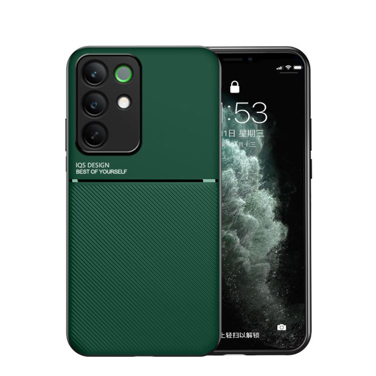Classic Tilt Strip Grain Magnetic PC Hybrid TPU Phone Case, For Realme 16T 5G, For Realme C100 4G, For Realme C85 4G / 5G / 15x 5G India, For Realme 16 Pro+ 5G, For Realme 16 Pro 5G, For Realme GT 8 Pro Global, For Realme C85 Pro 4G, For Realme C71 4G ...