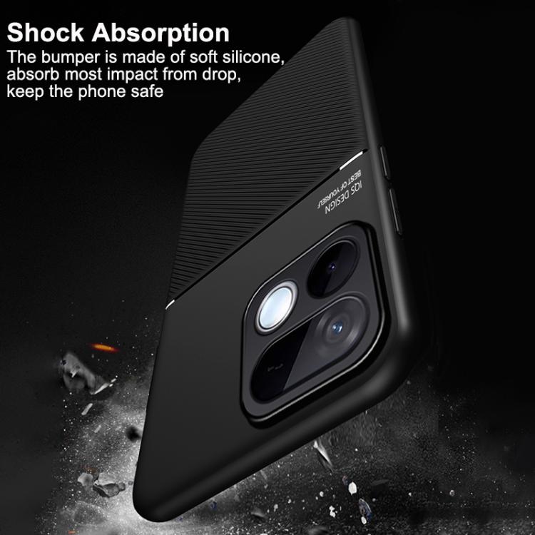Classic Tilt Strip Grain Magnetic PC Hybrid TPU Phone Case, For Realme 16T 5G, For Realme C100 4G, For Realme C85 4G / 5G / 15x 5G India, For Realme 16 Pro+ 5G, For Realme 16 Pro 5G, For Realme GT 8 Pro Global, For Realme C85 Pro 4G, For Realme C71 4G ...