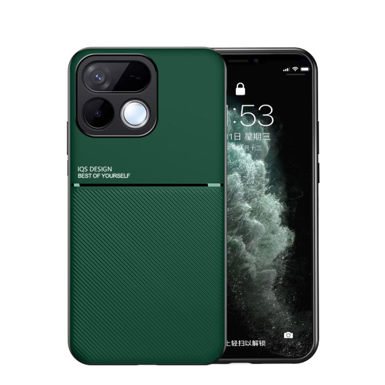 Classic Tilt Strip Grain Magnetic PC Hybrid TPU Phone Case, For Realme 16T 5G, For Realme C100 4G, For Realme C85 4G / 5G / 15x 5G India, For Realme 16 Pro+ 5G, For Realme 16 Pro 5G, For Realme GT 8 Pro Global, For Realme C85 Pro 4G, For Realme C71 4G ...
