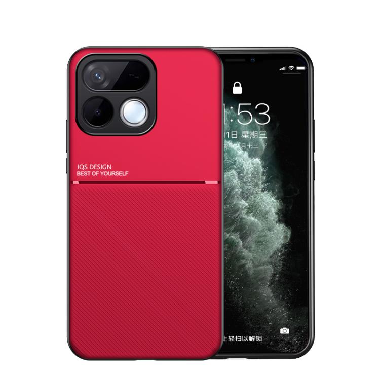 Classic Tilt Strip Grain Magnetic PC Hybrid TPU Phone Case, For Realme 16T 5G, For Realme C100 4G, For Realme C85 4G / 5G / 15x 5G India, For Realme 16 Pro+ 5G, For Realme 16 Pro 5G, For Realme GT 8 Pro Global, For Realme C85 Pro 4G, For Realme C71 4G ...