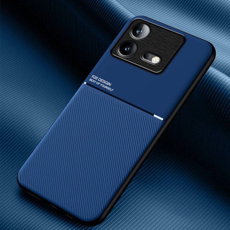 Classic Tilt Strip Grain Magnetic PC Hybrid TPU Phone Case, For vivo S17e, For vivo iQOO Neo8, For vivo Y78, For vivo Y78+, For vivo Y35 4G