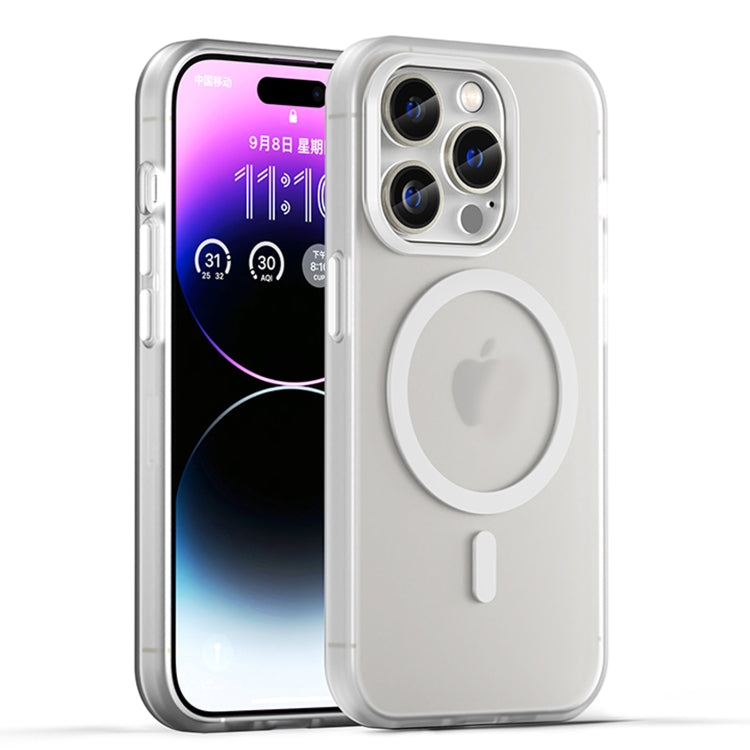MagSafe Frosted Translucent TPU + PC Full Coverage Phone Case, For iPhone 15, For iPhone 14 Plus, For iPhone 14, For iPhone 14 Pro, For iPhone 14 Pro Max