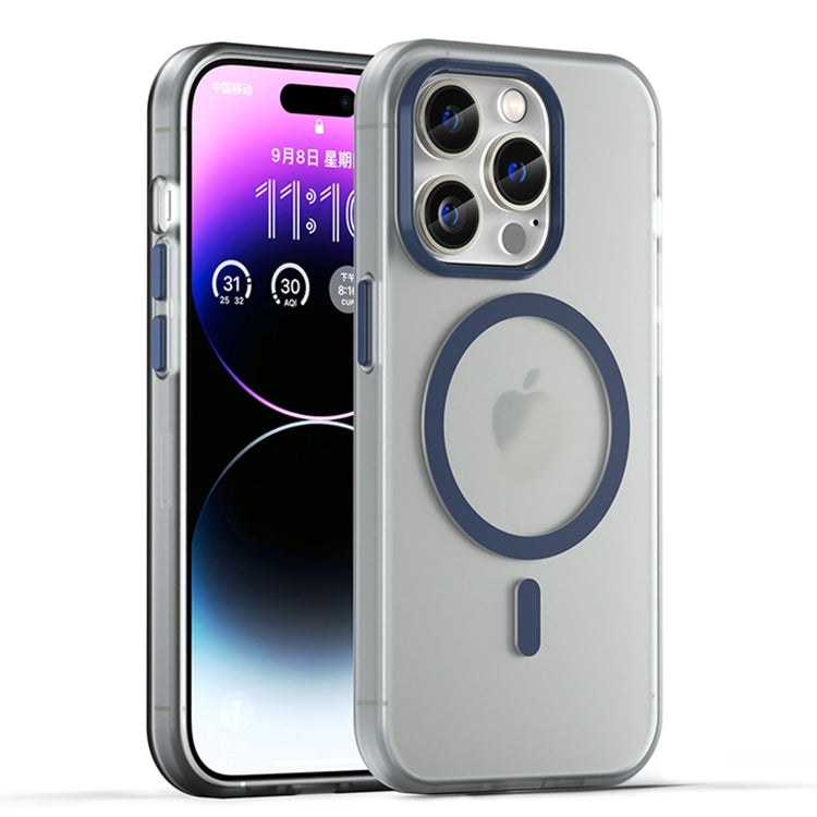 MagSafe Frosted Translucent TPU + PC Full Coverage Phone Case, For iPhone 15, For iPhone 14 Plus, For iPhone 14, For iPhone 14 Pro, For iPhone 14 Pro Max