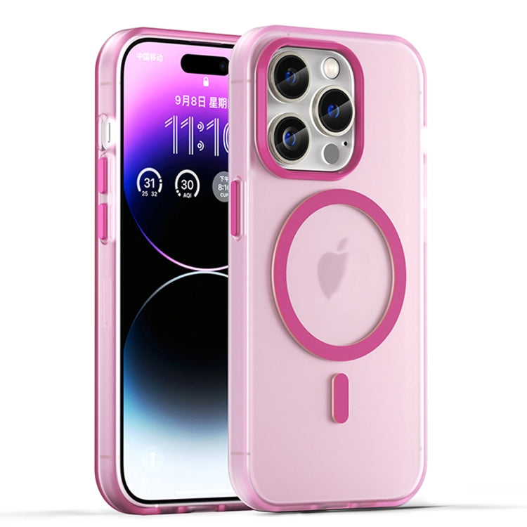 MagSafe Frosted Translucent TPU + PC Full Coverage Phone Case, For iPhone 15, For iPhone 14 Plus, For iPhone 14, For iPhone 14 Pro, For iPhone 14 Pro Max