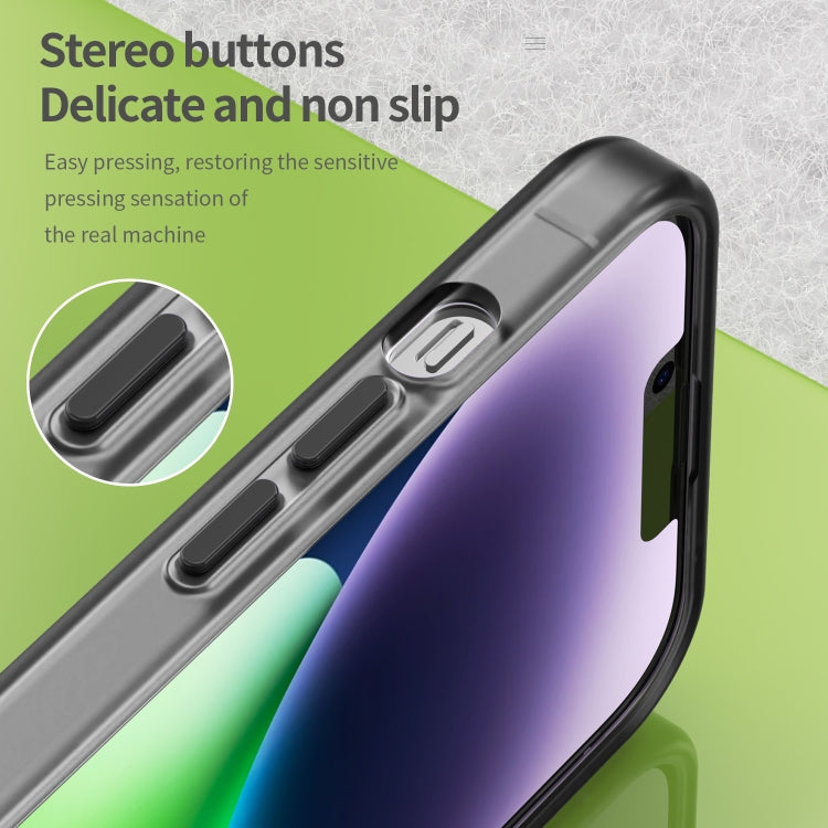 MagSafe Frosted Translucent TPU + PC Full Coverage Phone Case, For iPhone 15, For iPhone 14 Plus, For iPhone 14, For iPhone 14 Pro, For iPhone 14 Pro Max
