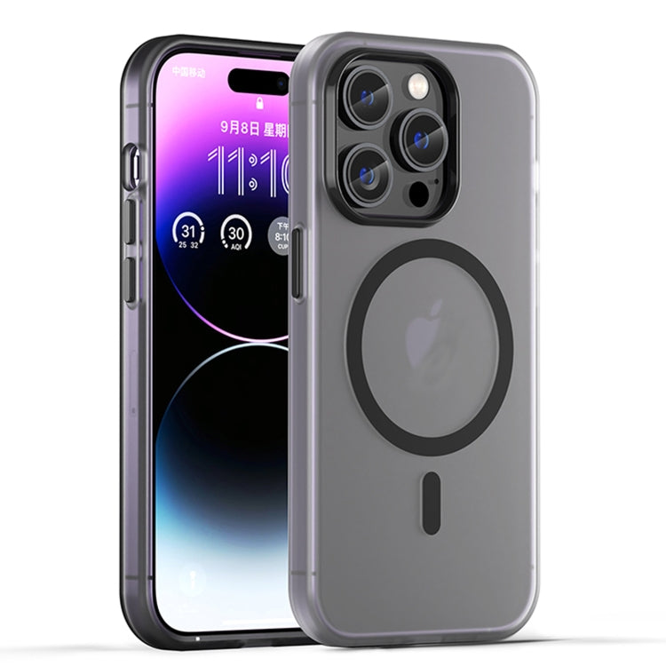 MagSafe Frosted Translucent TPU + PC Full Coverage Phone Case, For iPhone 16 Plus, For iPhone 16, For iPhone 15 Pro Max, For iPhone 15 Pro, For iPhone 15 Plus