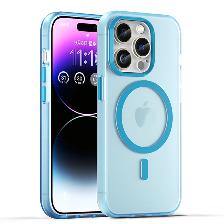 MagSafe Frosted Translucent TPU + PC Full Coverage Phone Case, For iPhone 16 Plus, For iPhone 16, For iPhone 15 Pro Max, For iPhone 15 Pro, For iPhone 15 Plus