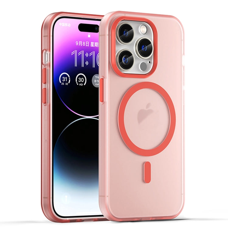 MagSafe Frosted Translucent TPU + PC Full Coverage Phone Case, For iPhone 16 Plus, For iPhone 16, For iPhone 15 Pro Max, For iPhone 15 Pro, For iPhone 15 Plus