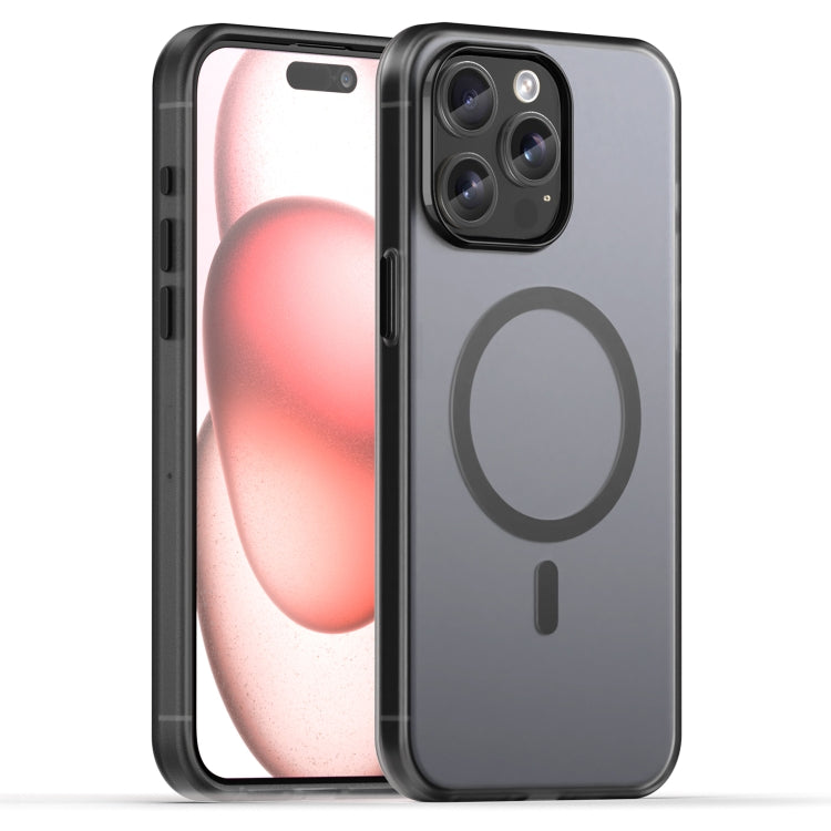 MagSafe Frosted Translucent TPU + PC Full Coverage Phone Case, For iPhone 16 Plus, For iPhone 16, For iPhone 15 Pro Max, For iPhone 15 Pro, For iPhone 15 Plus