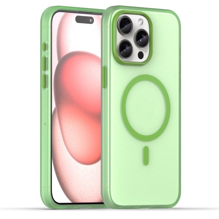 MagSafe Frosted Translucent TPU + PC Full Coverage Phone Case, For iPhone 16 Plus, For iPhone 16, For iPhone 15 Pro Max, For iPhone 15 Pro, For iPhone 15 Plus
