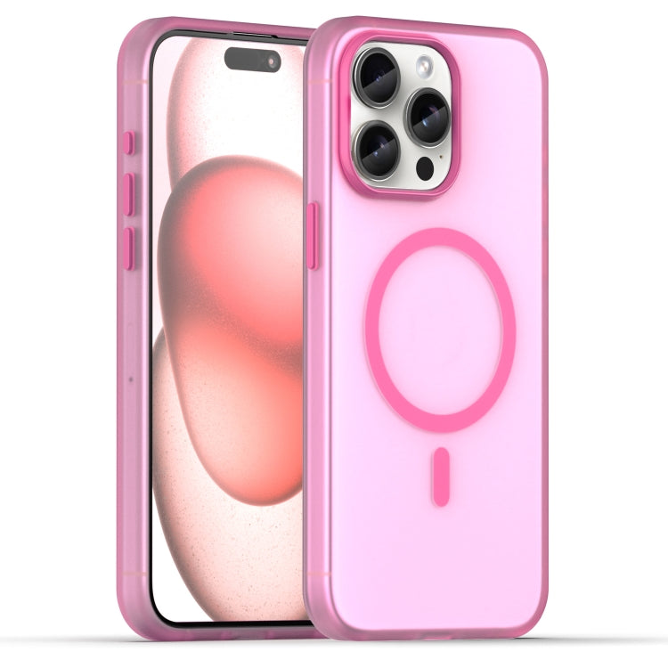 MagSafe Frosted Translucent TPU + PC Full Coverage Phone Case, For iPhone 16 Plus, For iPhone 16, For iPhone 15 Pro Max, For iPhone 15 Pro, For iPhone 15 Plus