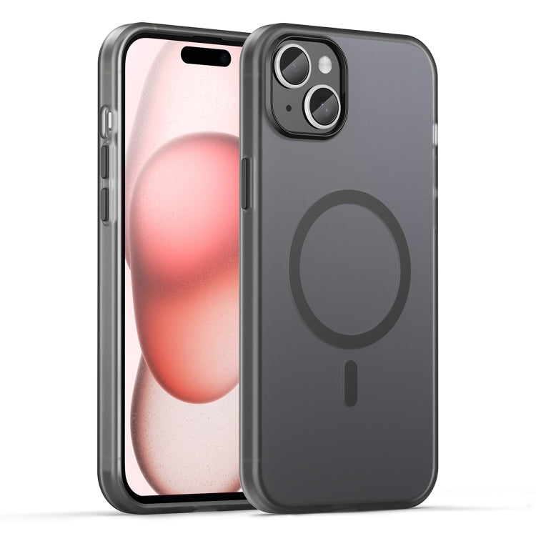MagSafe Frosted Translucent TPU + PC Full Coverage Phone Case, For iPhone 16 Plus, For iPhone 16, For iPhone 15 Pro Max, For iPhone 15 Pro, For iPhone 15 Plus