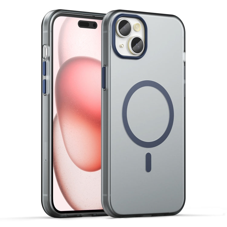 MagSafe Frosted Translucent TPU + PC Full Coverage Phone Case, For iPhone 16 Plus, For iPhone 16, For iPhone 15 Pro Max, For iPhone 15 Pro, For iPhone 15 Plus