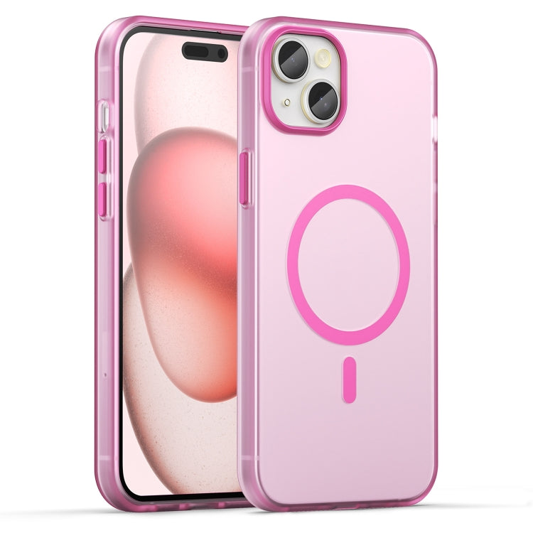 MagSafe Frosted Translucent TPU + PC Full Coverage Phone Case, For iPhone 16 Plus, For iPhone 16, For iPhone 15 Pro Max, For iPhone 15 Pro, For iPhone 15 Plus