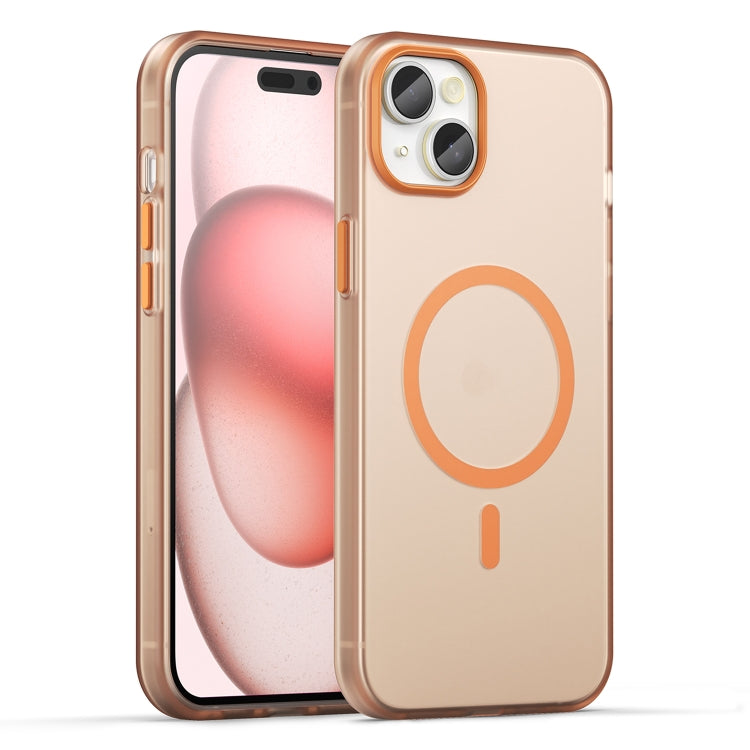 MagSafe Frosted Translucent TPU + PC Full Coverage Phone Case, For iPhone 16 Plus, For iPhone 16, For iPhone 15 Pro Max, For iPhone 15 Pro, For iPhone 15 Plus