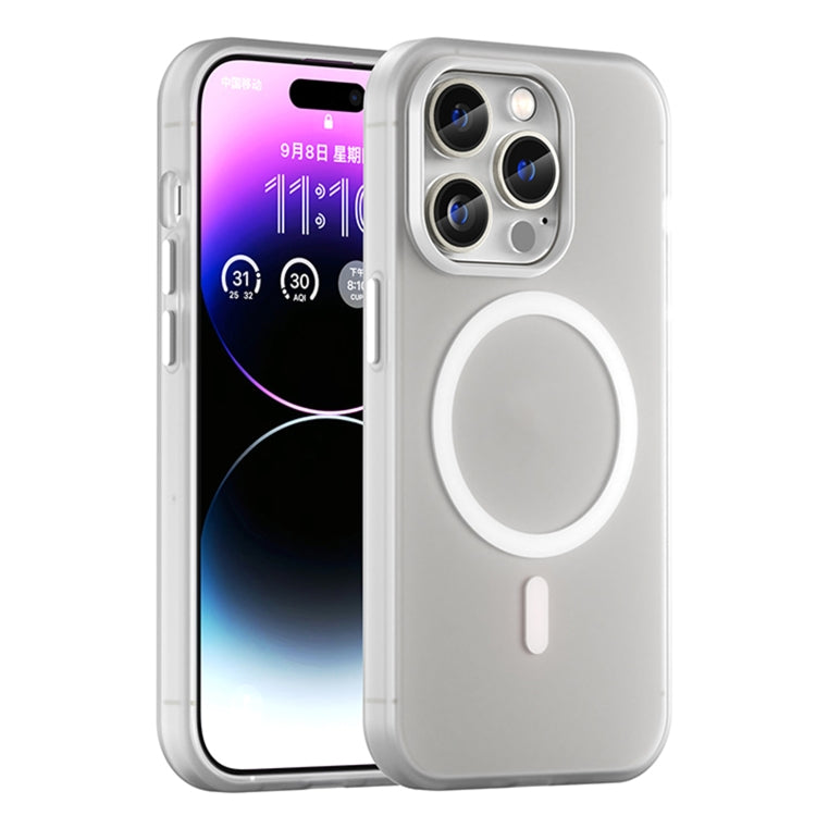 MagSafe Frosted Translucent TPU + PC Full Coverage Phone Case, For iPhone 15, For iPhone 14 Plus, For iPhone 14, For iPhone 14 Pro, For iPhone 14 Pro Max