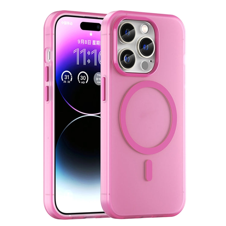 MagSafe Frosted Translucent TPU + PC Full Coverage Phone Case, For iPhone 15, For iPhone 14 Plus, For iPhone 14, For iPhone 14 Pro, For iPhone 14 Pro Max