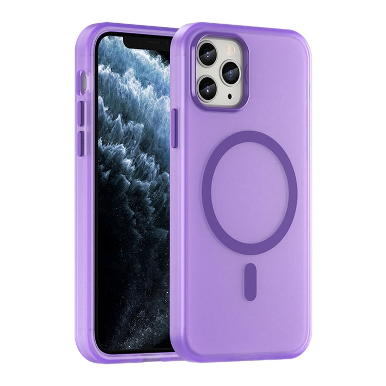 MagSafe Frosted Translucent TPU + PC Full Coverage Phone Case, For iPhone 12 Pro Max, For iPhone 12 Pro, For iPhone 11 Pro Max, For iPhone 11, For iPhone 11 Pro