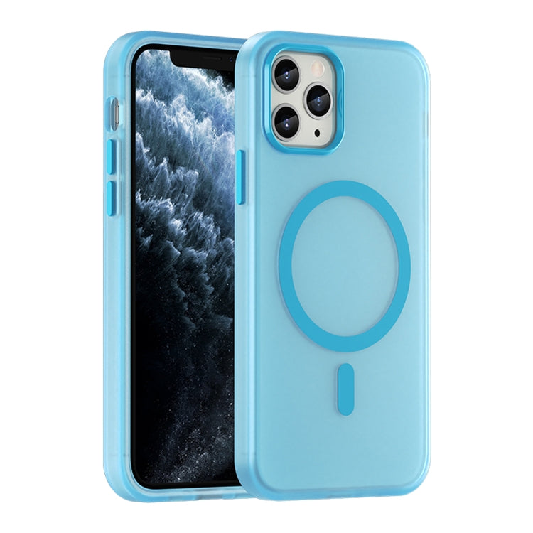 MagSafe Frosted Translucent TPU + PC Full Coverage Phone Case, For iPhone 12 Pro Max, For iPhone 12 Pro, For iPhone 11 Pro Max, For iPhone 11, For iPhone 11 Pro