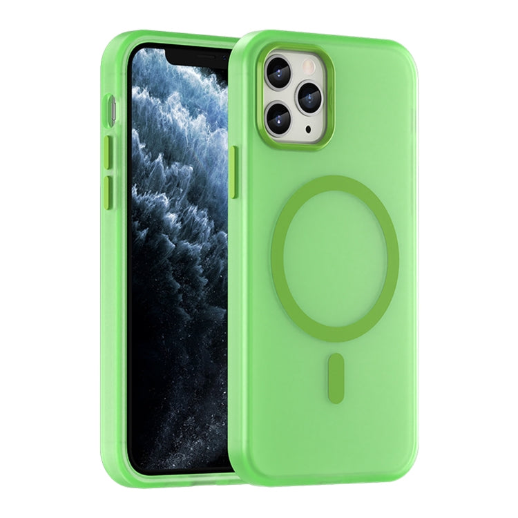 MagSafe Frosted Translucent TPU + PC Full Coverage Phone Case, For iPhone 12 Pro Max, For iPhone 12 Pro, For iPhone 11 Pro Max, For iPhone 11, For iPhone 11 Pro