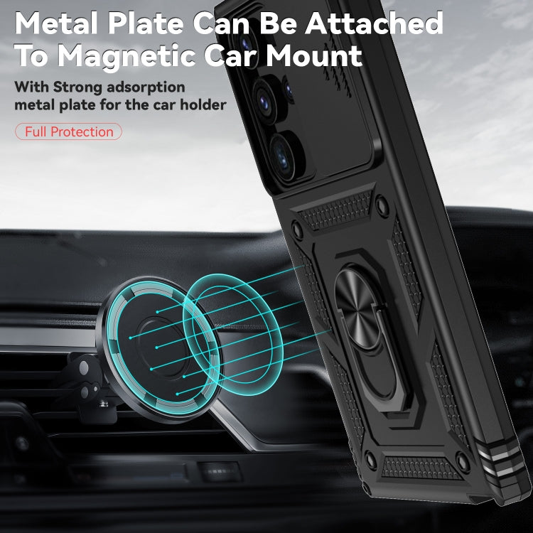 Sliding Camshield Holder Phone Case, For Samsung Galaxy S24 Ultra 5G, For Samsung Galaxy S24+ 5G, For Samsung Galaxy S24 5G