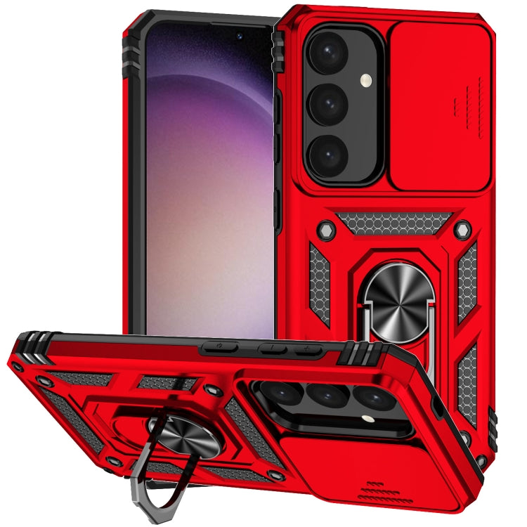 Sliding Camshield Holder Phone Case, For Samsung Galaxy S24 Ultra 5G, For Samsung Galaxy S24+ 5G, For Samsung Galaxy S24 5G