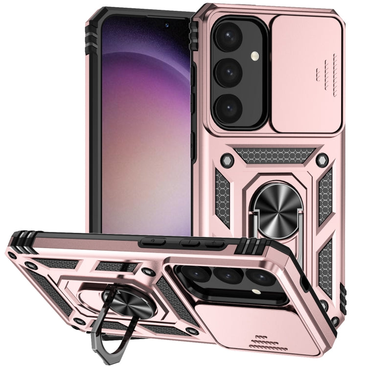Sliding Camshield Holder Phone Case, For Samsung Galaxy S24 Ultra 5G, For Samsung Galaxy S24+ 5G, For Samsung Galaxy S24 5G