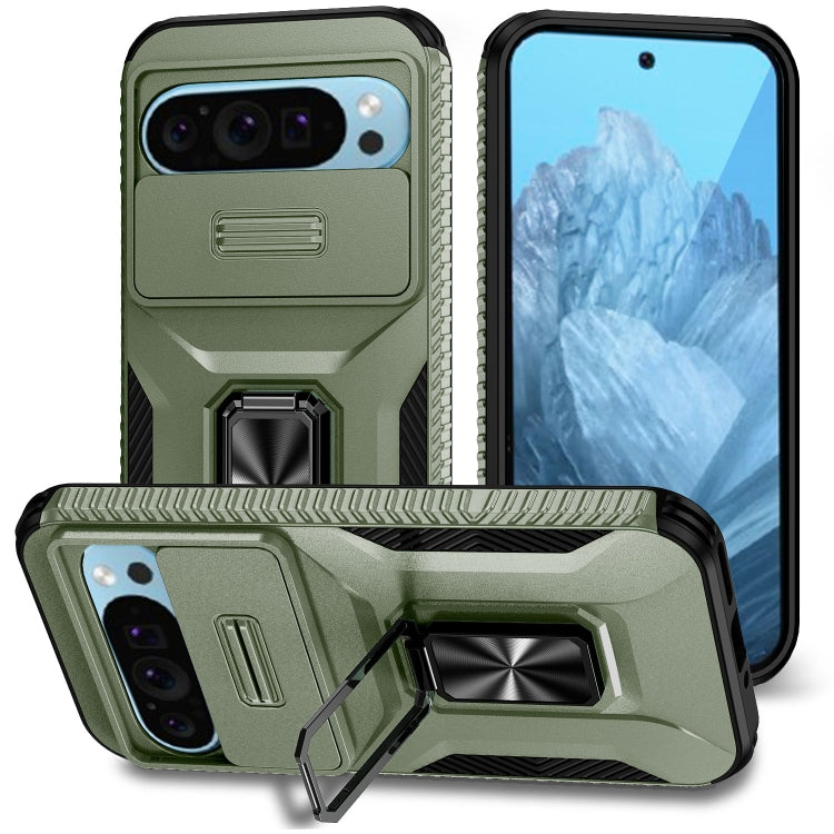 Sliding Camshield Holder Phone Case, For Google Pixel 11 Pro XL / 10 Pro XL, For Google Pixel 11 / 11 Pro / 10 Pro, For Google Pixel 10a, For Google Pixel 9a, For Google Pixel 7a