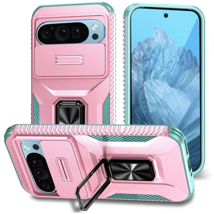 Sliding Camshield Holder Phone Case, For Google Pixel 11 Pro XL / 10 Pro XL, For Google Pixel 11 / 11 Pro / 10 Pro, For Google Pixel 10a, For Google Pixel 9a, For Google Pixel 7a