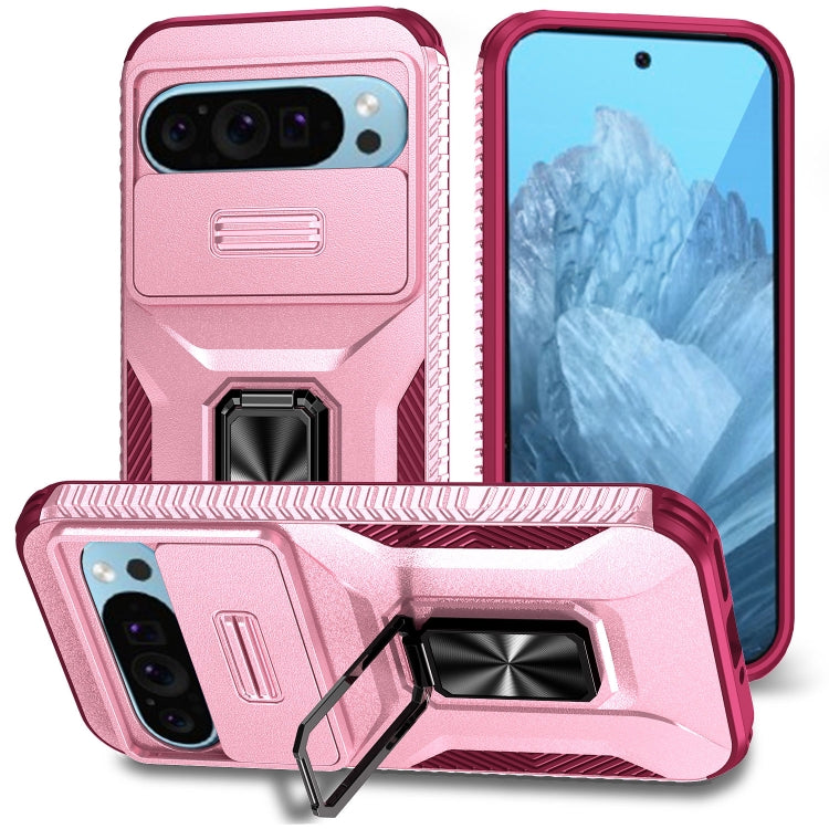 Sliding Camshield Holder Phone Case, For Google Pixel 11 Pro XL / 10 Pro XL, For Google Pixel 11 / 11 Pro / 10 Pro, For Google Pixel 10a, For Google Pixel 9a, For Google Pixel 7a