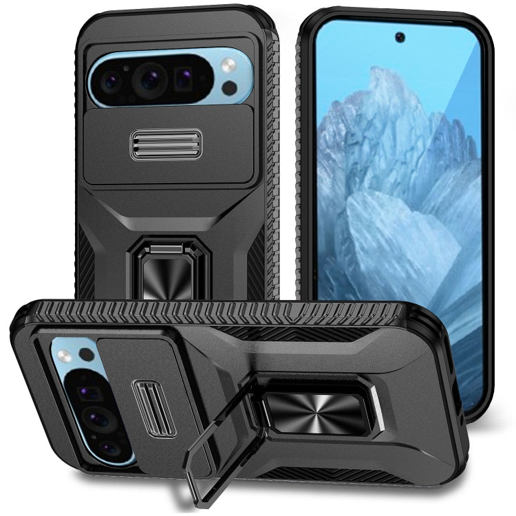 Sliding Camshield Holder Phone Case, For Google Pixel 11 Pro XL / 10 Pro XL, For Google Pixel 11 / 11 Pro / 10 Pro, For Google Pixel 10a, For Google Pixel 9a, For Google Pixel 7a