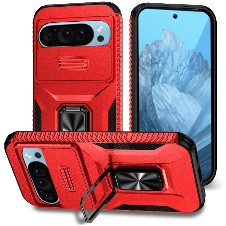 Sliding Camshield Holder Phone Case, For Google Pixel 11 Pro XL / 10 Pro XL, For Google Pixel 11 / 11 Pro / 10 Pro, For Google Pixel 10a, For Google Pixel 9a, For Google Pixel 7a