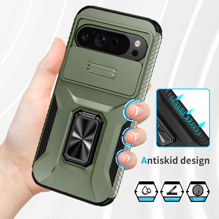 Sliding Camshield Holder Phone Case, For Google Pixel 11 Pro XL / 10 Pro XL, For Google Pixel 11 / 11 Pro / 10 Pro, For Google Pixel 10a, For Google Pixel 9a, For Google Pixel 7a