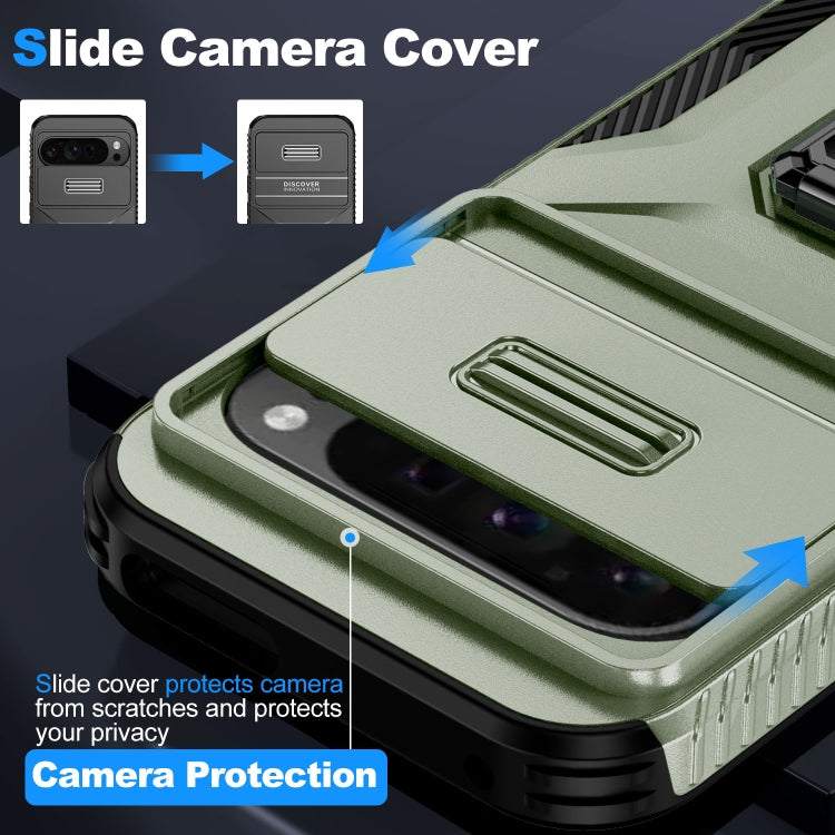 Sliding Camshield Holder Phone Case, For Google Pixel 11 Pro XL / 10 Pro XL, For Google Pixel 11 / 11 Pro / 10 Pro, For Google Pixel 10a, For Google Pixel 9a, For Google Pixel 7a