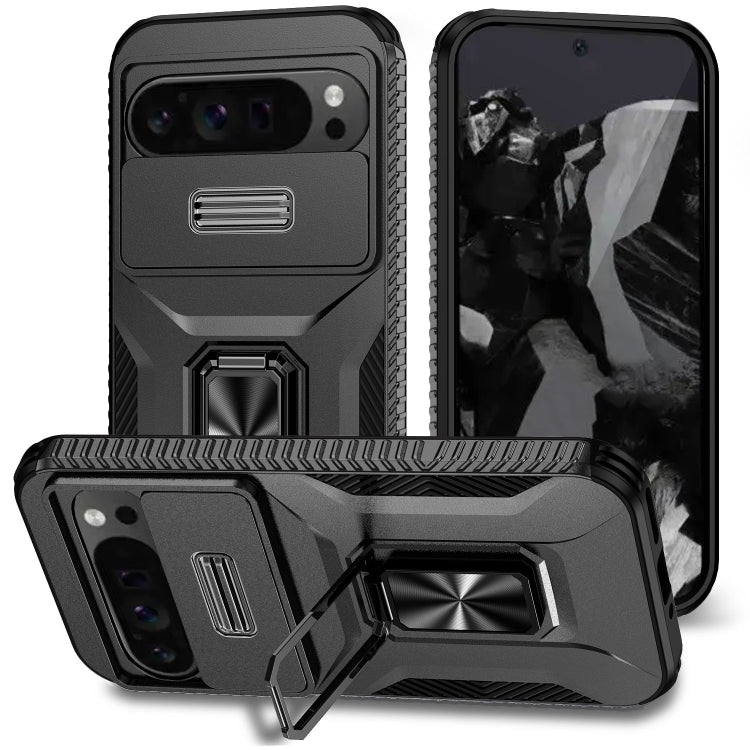 Sliding Camshield Holder Phone Case, For Google Pixel 11 Pro XL / 10 Pro XL, For Google Pixel 11 / 11 Pro / 10 Pro, For Google Pixel 10a, For Google Pixel 9a, For Google Pixel 7a
