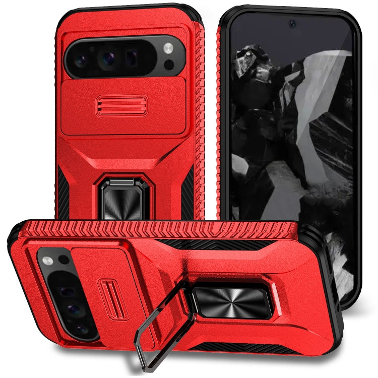 Sliding Camshield Holder Phone Case, For Google Pixel 11 Pro XL / 10 Pro XL, For Google Pixel 11 / 11 Pro / 10 Pro, For Google Pixel 10a, For Google Pixel 9a, For Google Pixel 7a