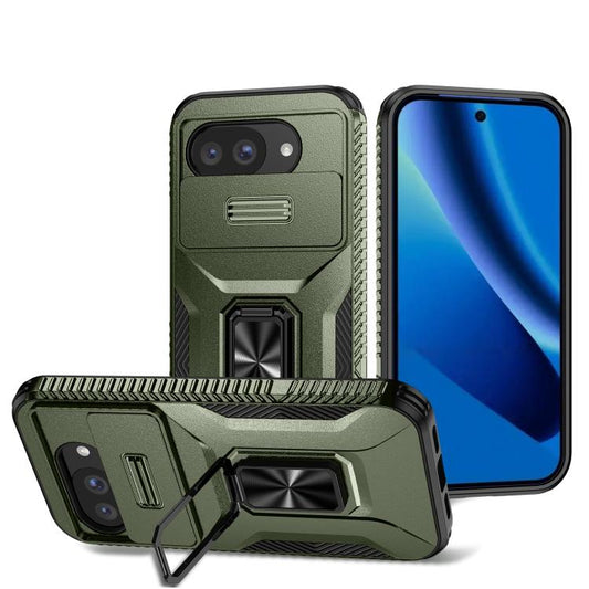 Sliding Camshield Holder Phone Case, For Google Pixel 10a, For Google Pixel 10 / 10 Pro / 9 / 9 Pro, For Google Pixel 9a, For Google Pixel 9 Pro XL, For Google Pixel 9 Pro, For Google Pixel 8a, For Google Pixel 8 Pro, For Google Pixel 8