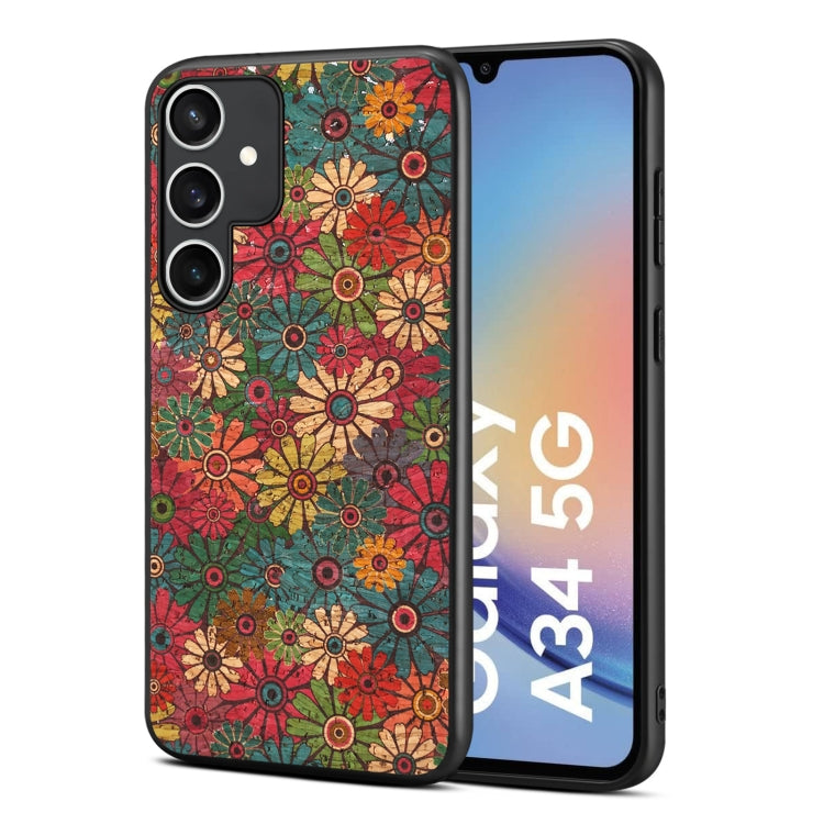 Four Seasons Flower Language Series TPU Phone Case, For Samsung Galaxy S24 Ultra 5G, For Samsung Galaxy S24+ 5G, For Samsung Galaxy S24 5G, For Samsung Galaxy A05, For Samsung Galaxy A05s, For Samsung Galaxy S23 FE 5G, For Samsung Galaxy A24           ...