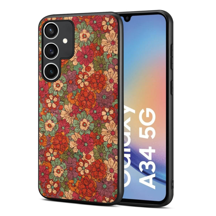 Four Seasons Flower Language Series TPU Phone Case, For Samsung Galaxy S24 Ultra 5G, For Samsung Galaxy S24+ 5G, For Samsung Galaxy S24 5G, For Samsung Galaxy A05, For Samsung Galaxy A05s, For Samsung Galaxy S23 FE 5G, For Samsung Galaxy A24           ...