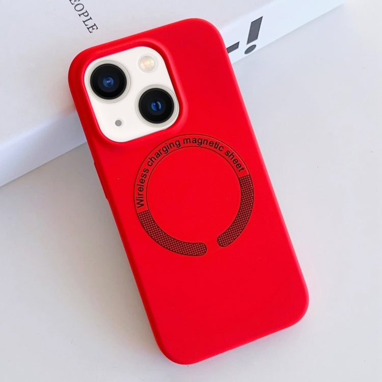 MagSafe Magnetic Liquid Silicone Phone Case, For iPhone 13 Pro Max, For iPhone 13 Pro, For iPhone 13, For iPhone 12
